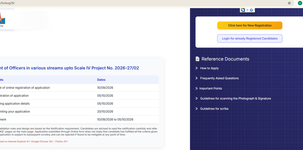 Bank Of India Bharti 2026